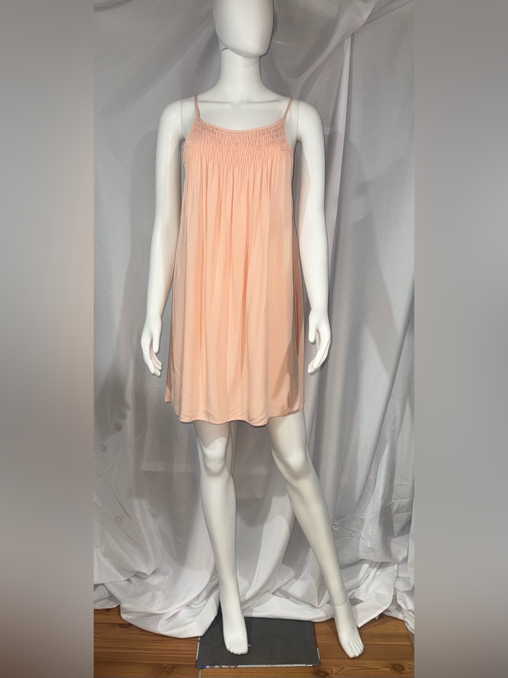 Pins & Needles Peach Spaghetti Strap Mini Dress
